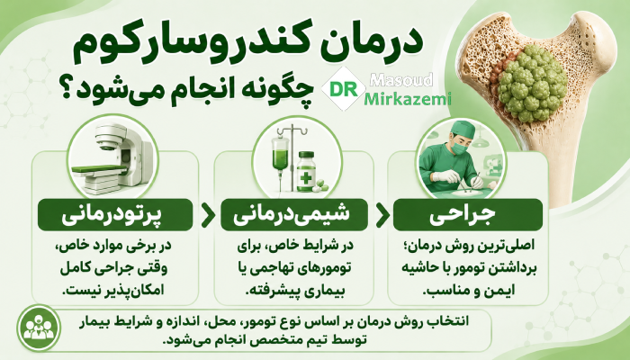 روش های درمان کندروسارکوم